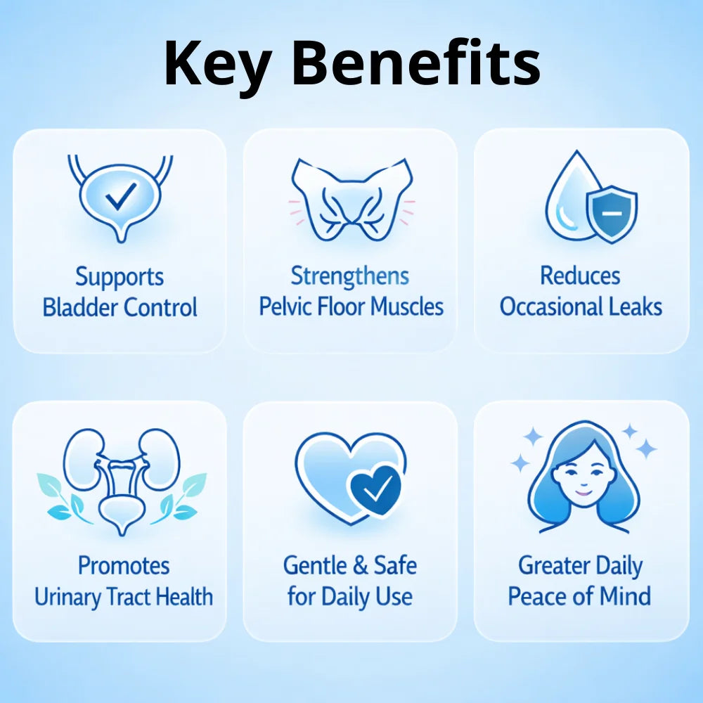UroControl - Naturally Improves Bladder Leaks, Urgency and Nighttime Bathroom Trips