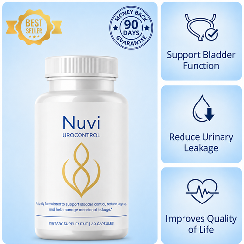UroControl - Naturally Improves Bladder Leaks, Urgency and Nighttime Bathroom Trips