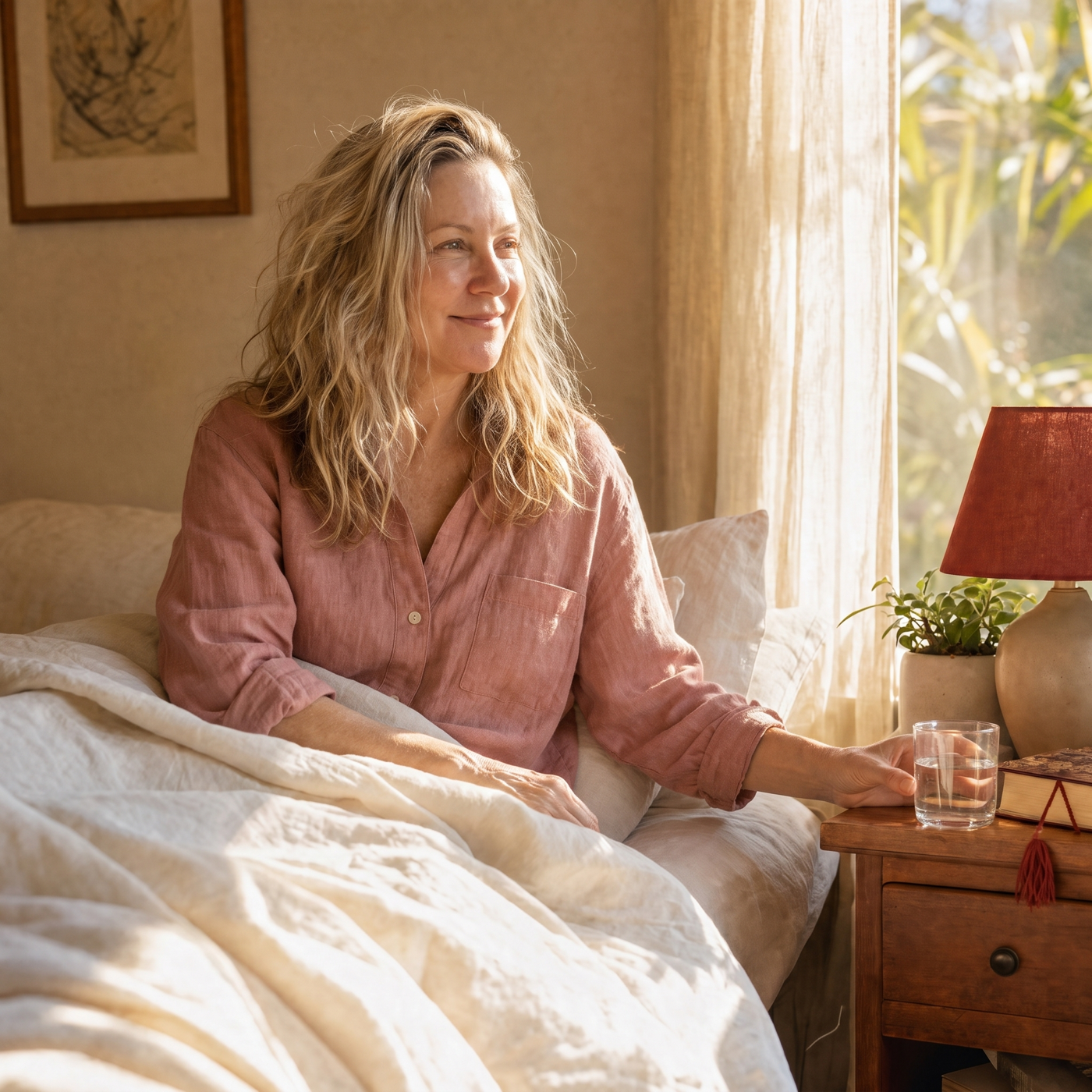 I wake up rested — not hungover